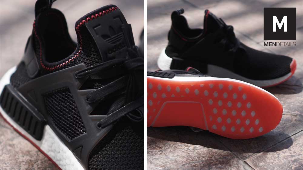 Jual Adidas NMD XR1 footlocker exclusive black red Jakarta.