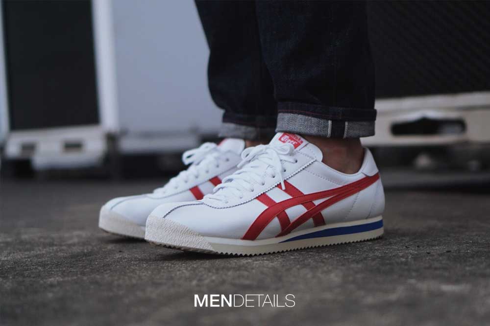 Onitsuka Tiger Corsair Quick Look On Feet (White True Red) | vlr.eng.br