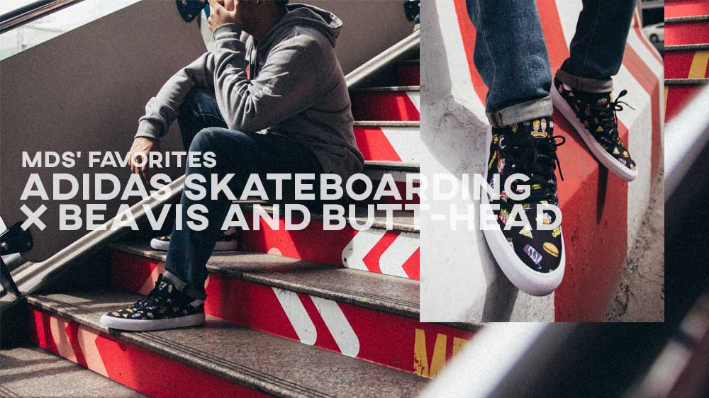 adidas skateboarding x beavis and butthead