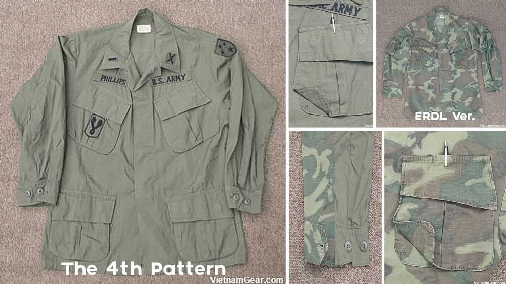 เสื้อทหารกระเป๋าเฉียง US Tropical Combat Jacket