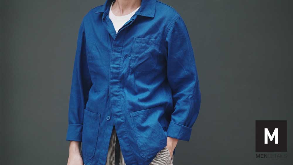 03-เสื้อ-French-Jacket-Vintage-Bleu-de-Travail-Chore-JUNE20