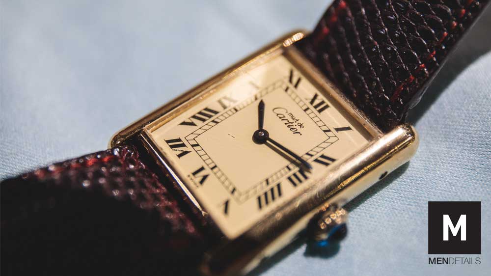 นาฬิกา Cartier must de Cartier Tank Watch