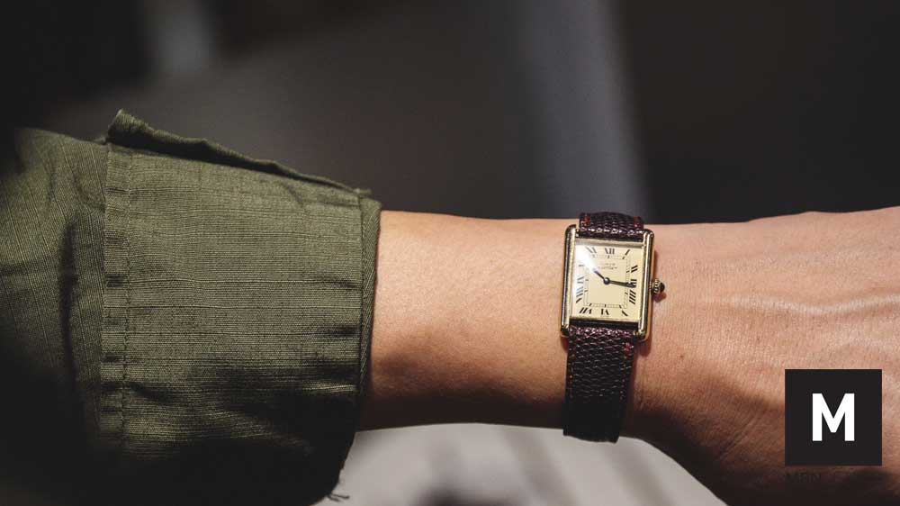 นาฬิกา Cartier must de Cartier Tank Watch