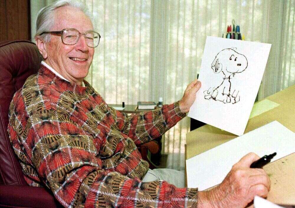 Charles M. Schulz ผู้ให้กำเนิด Snoopy