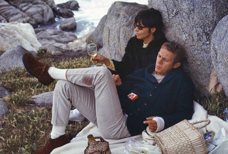 Steve McQueen and his Playboy chukka boots